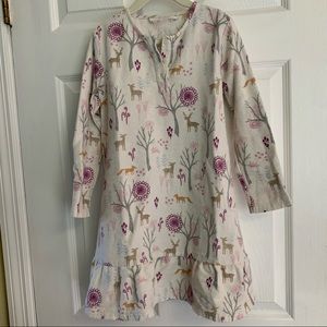 Garnet Hill Girls Flannel Nightgown